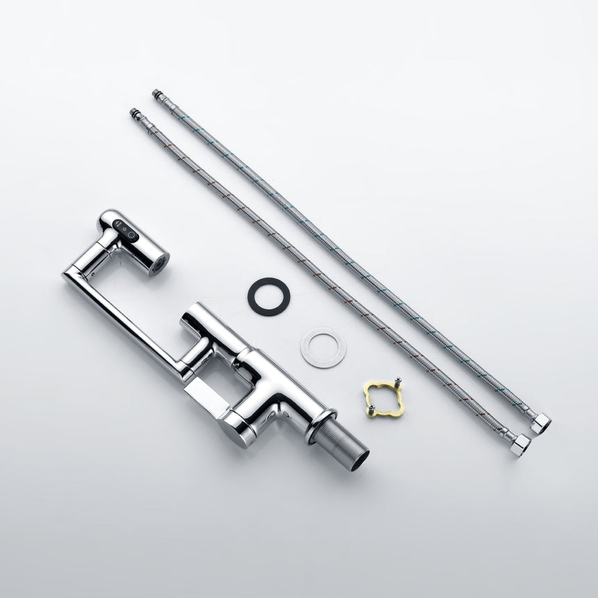 LED Temperature Basin Faucet for Bathroom