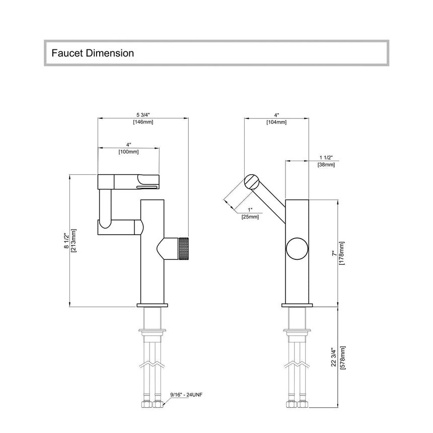 Smart bathroom faucet - digital temperature readout