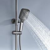 Smart shower system for small bathroom spaces