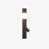 Travertine Wall Lamp for Reading Nook