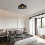 Keiora Glass Ceiling Lamp Full View