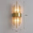 Crystal Glass Wall Light for Living Spaces