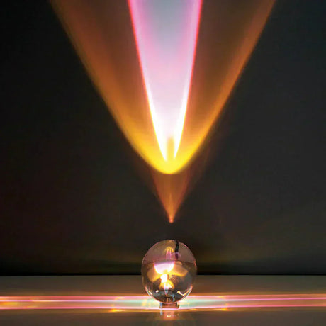 Crystal table lamp knob switch detail