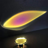 Crystal table lamp adjustable color temperature