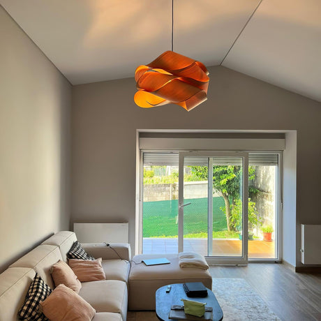 Wood Pendant Light Size Comparison