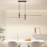 LED Pendant Light Linear Silhouette Design