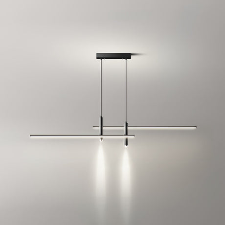 Nexa Linear Pendant Light for Modern Dining Room Lighting - OpalDwell