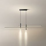 LED Pendant Light Linear Silhouette Design