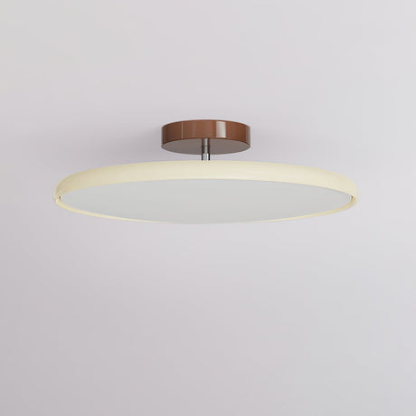 NylaGlow Adjustable Ceiling Light acrylic shade close-up - OpalDwell
