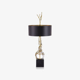 Crystal Accent Table Lamp for Home Office