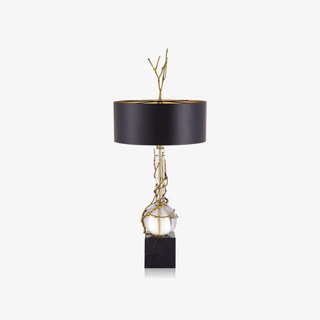 Crystal Accent Table Lamp for Home Office