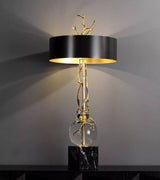 Marble Base Table Lamp for Bedroom