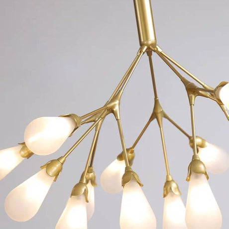 Sculptural Chandelier for Dining Room