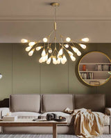 Sculptural Chandelier for Dining Room