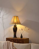 Tall Ceramic Table Lamp for Living Room Decor