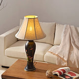 Ceramic Table Lamp with Warm Diffused Glow