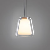 Metal and Glass Pendant Lamp for Dining Room Lighting