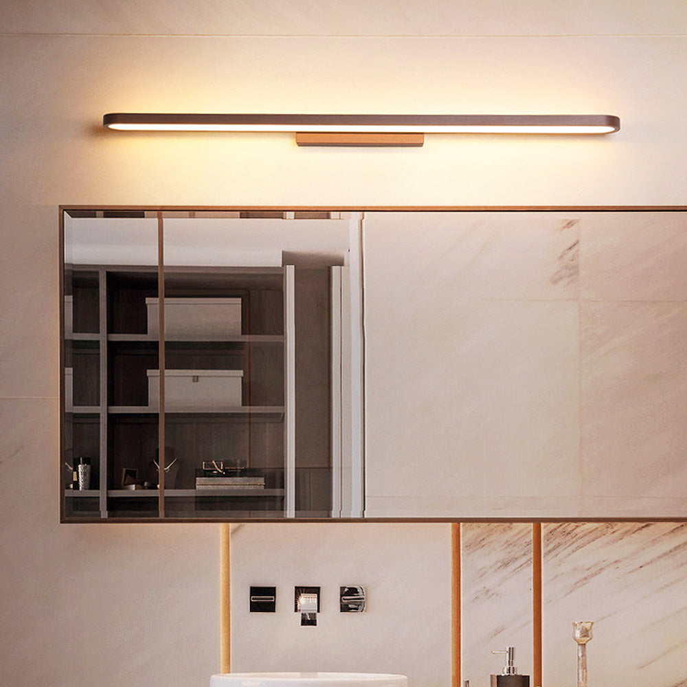 Led bathroom wall light - sleek acrylic and aluminum design
