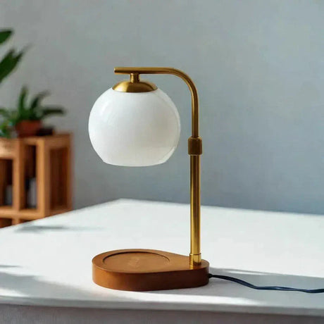 Adjustable glow candle warmer for cosy decor