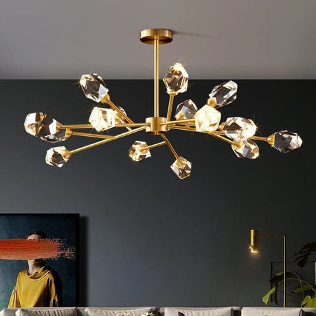 AstraLux K9 Crystal Ceiling Pendant Light