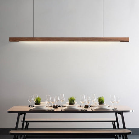 Modern ceiling pendant warm ambient lighting