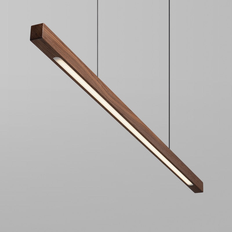 Adjustable kitchen pendant light close-up detail