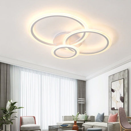 NovaLux Sleek LED Flush Mount Ceiling Light