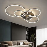 Shadeless Chandelier with Brushed Finish Detail