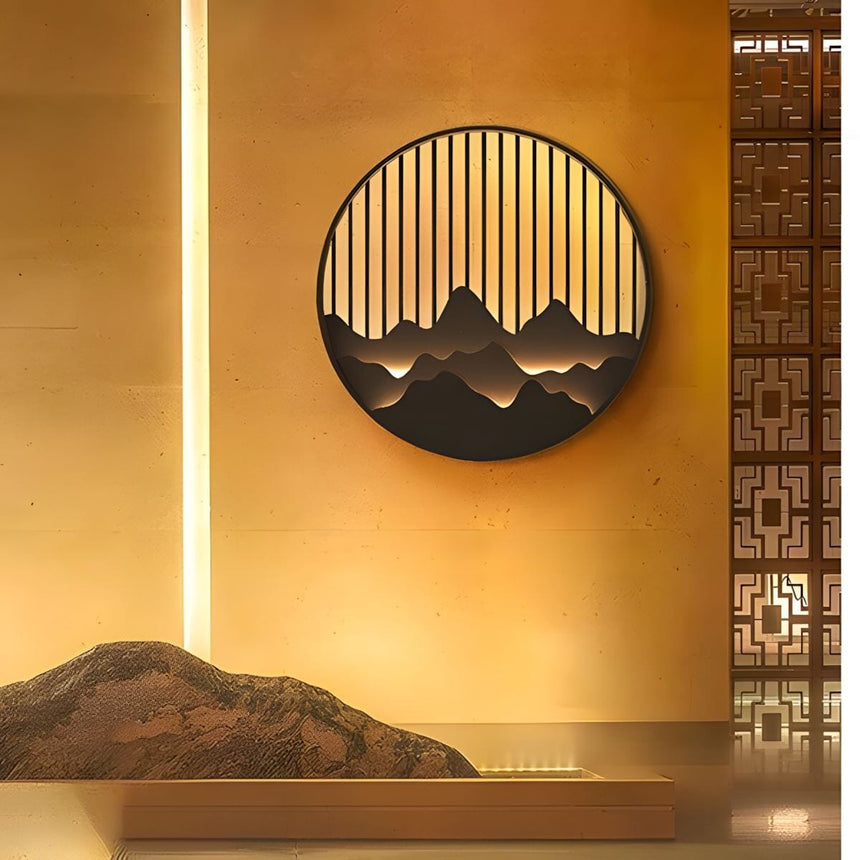 Aluminum Wall Lamp for Garden and Entryway