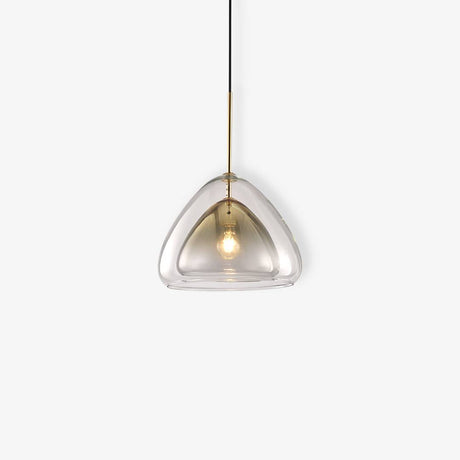 Modern Glass Pendant Light for Dining Area OpalDwell