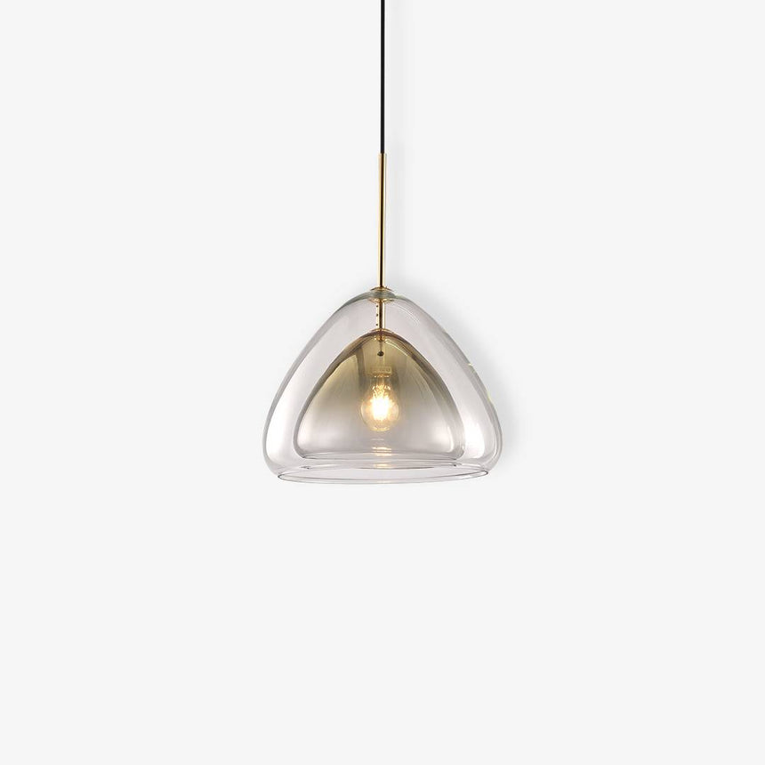 Modern Glass Pendant Light for Dining Area OpalDwell