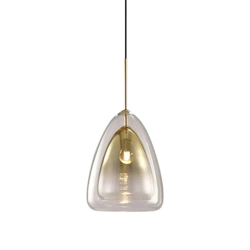 Glass Pendant Light for Hotel Interiors OpalDwell