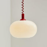 Glass Pendant Light Shade Close-Up - OroDwell
