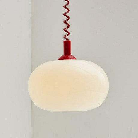 Glass Pendant Light Shade Close-Up - OroDwell