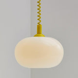 Glass Pendant Light Ambient Lighting View - OroDwell