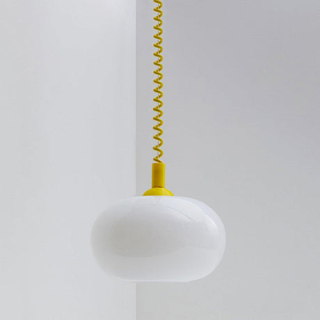 Playful Glass Pendant Light For Living Room - OroDwell