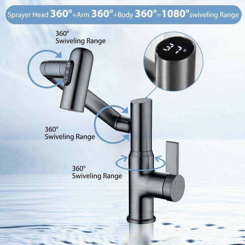 Smart Basin Faucet Detail Shot