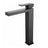 Stainless steel bathroom faucet - single-handle design