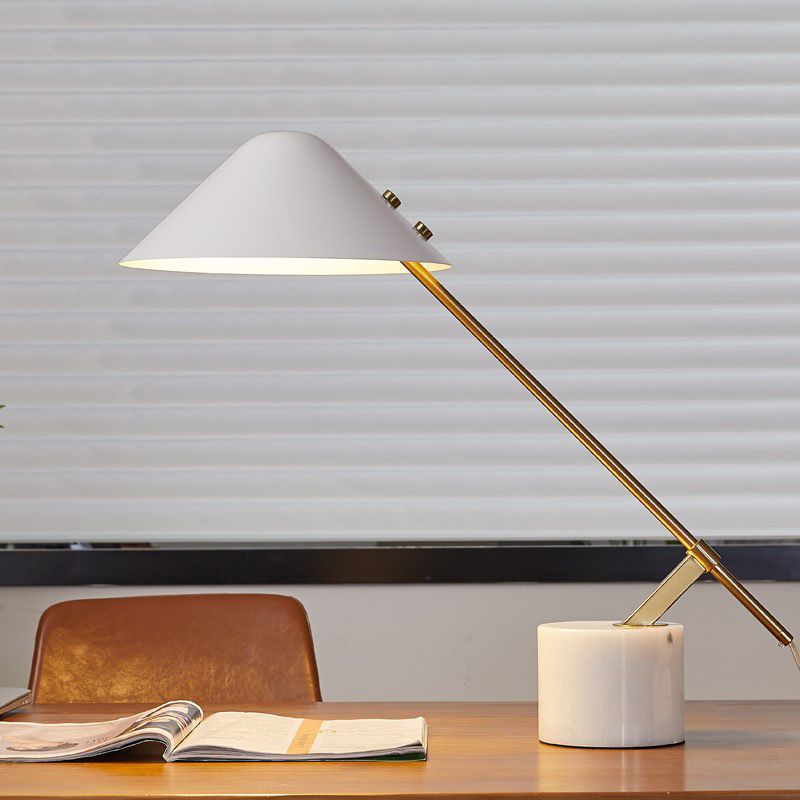 Marble Base Table Lamp for Bedroom