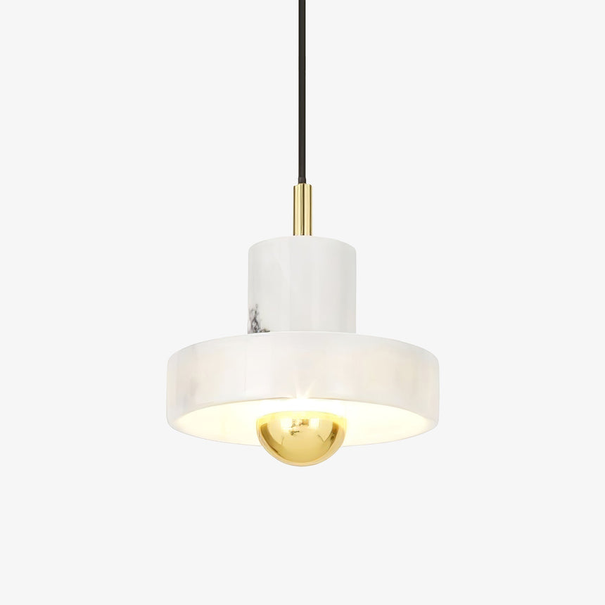 Warm Soothing Glow Marble Pendant Light - OroDwell