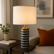 Marble Table Lamp Warm Ambient Glow for Living Room