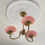 Alora Marshmallow Chandelier Cream Shade Design
