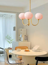 Glass Chandelier for Entryway Accent Decor