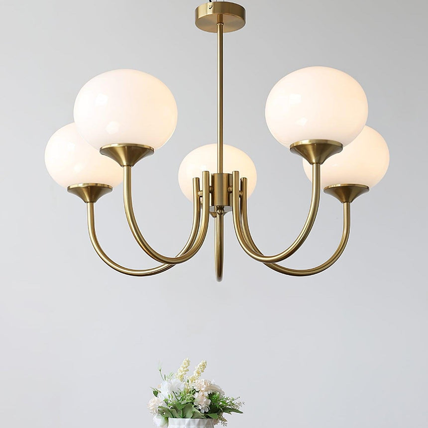 Alora Marshmallow Chandelier for Modern Minimalist Decor