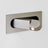 Aluminum and Metal Finish Nightstand Lamp Design Detail | OroDwell