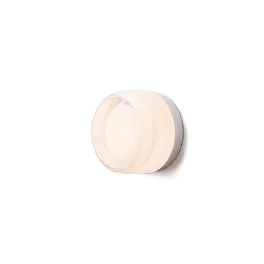 Glass Sconce Wall Lamp Metal and Glass Finish
