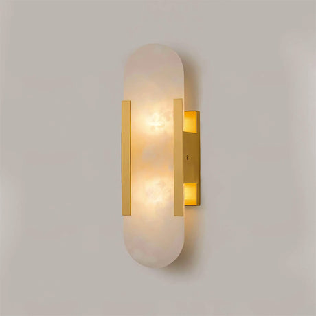 Lunara | Luxury Alabaster Wall Lamp with Warm Glow - OpalDwell