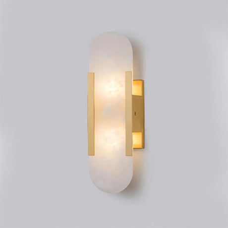 Lunara | Luxury Alabaster Wall Lamp with Warm Glow - OpalDwell