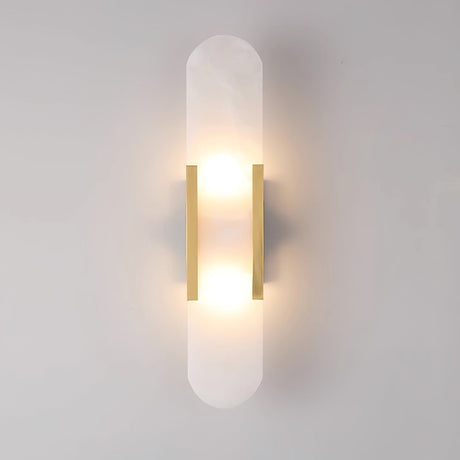 Lunara | Luxury Alabaster Wall Lamp with Warm Glow - OpalDwell