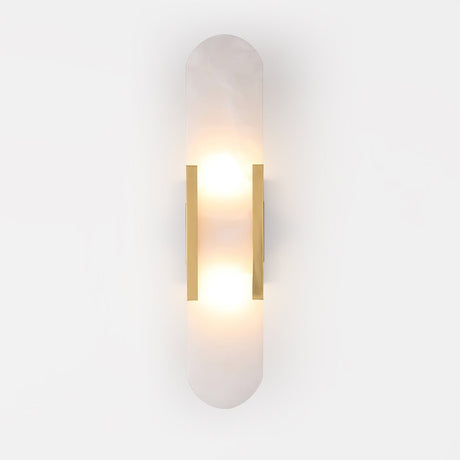 Lunara | Luxury Alabaster Wall Lamp with Warm Glow - OpalDwell